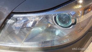 Активация системы AFS на штатных ксеноновых фарах от VAG-Coder.ru
