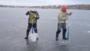 ТОНАР ЛР-100Д vs ЛР-80СД Битва ледобуров