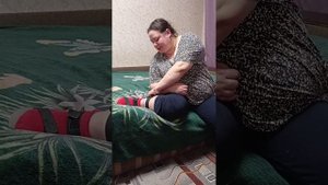 Лангетка для ноги (стоподержатель)при тонусе после инсульта. Как одевать и снимать утяжелитель.
