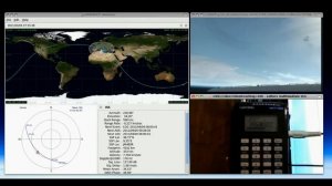 ARISS Paolo Nespoli 4 Aprile 2011/04/04 07:52 (UTC , Loc. +2)