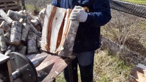 Самодельный винтовой дровокол