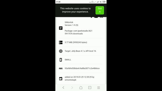 DOWNLOAD SIMONTOK 2019 VERSI BARU LINK DI BAWAH смотреть онлайн