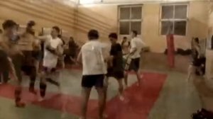 Жестокие драки в бойцовском клубе