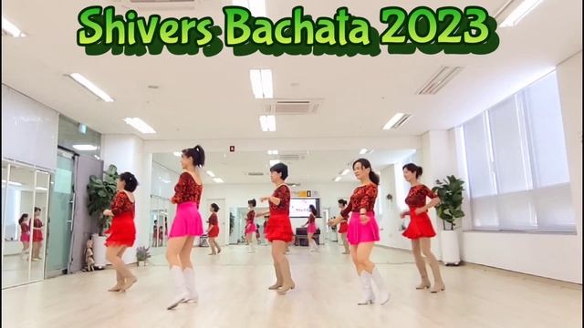 Shivers Bachata 2023 Linedance Beginner Level смотреть онлайн