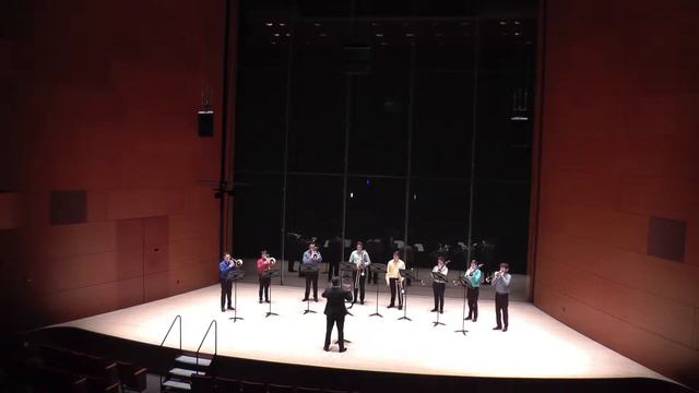 Northwestern Trombone Choir - Dominus Virtutum - March 12, 2019 смотреть онлайн