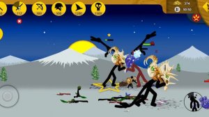 STICK FIGURE FINAL BOSS LEAF, XIPHOS VS MEGA GIANT BOSS VAMPIRE | Stick War Legacy Mod | Stick789Ap