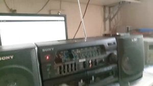 Плохой прием радио на Sony CFS-W445w Sony CFS-W435w ремонт.