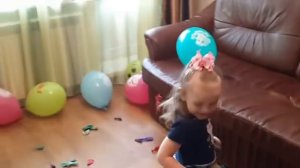 Воздушные шарики. Играем.Balloons. We play