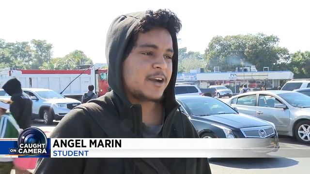 Disturbing videos show brawls breaking out a local high school смотреть онлайн