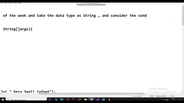 Switch Statement in Java смотреть онлайн
