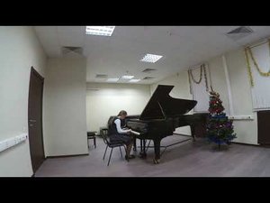 И.С.Бах. Менуэт-трио из Французской сюиты си минор