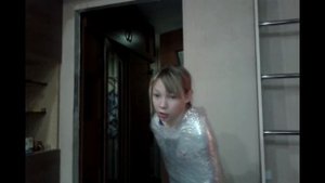 Челендж 150 метров строительной плёнки!