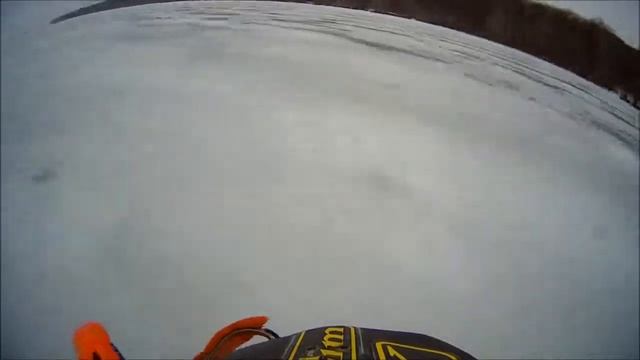 До островков, лёд оттепель, трещины, квадры. смотреть онлайн