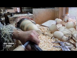 Russian woodturning project: Vase / Токарные работы по дереву в России: Ваза