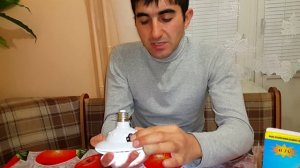 Обзор умной светодиодной лампы с аккумулятором с пультом ДУ.