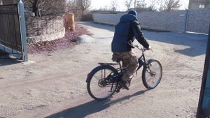 Ретро мотовелосипед Гауя - Рига 2 (Riga-2 "Gauja") продули пыль и прокатились.