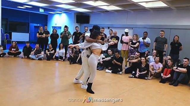 Танец Zouk (Зук, Бразильский зук) Танцоры: Marck Silva & Melyssa Tamada Селезский Зук фестиваль смотреть онлайн