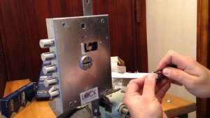 Перекодировка и  обслуживание замка ATRA DIERRE