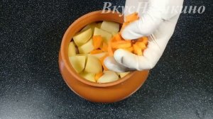 Горшочек вари//Вкусный ужин// Быстро, просто и вкусно