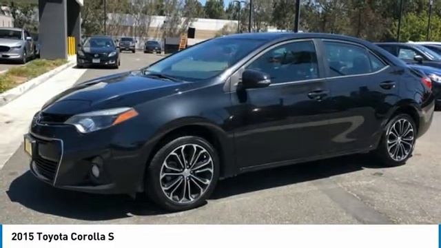 2015 Toyota Corolla S FOR SALE in Corona, CA M4213A смотреть онлайн