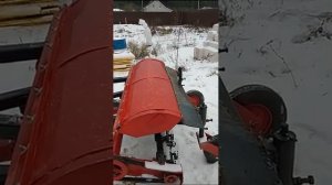 Мульчер на минитрактор из щётки МТЗ часть2