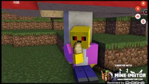 Майнкрафт Анимация | #20 | История про Доширака избушку и строителей