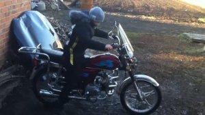 учусь ездить в 12 лет на альфе