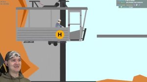 Витёк играет в Half Life во время Happy Wheels