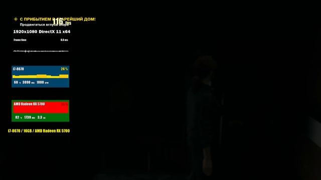 Core i7-8700QS (QNLW) + RX 5700 - CONTROL смотреть онлайн