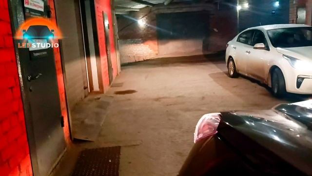 Kia Sportage модернизация света фар. А свет фар гораздо лучше, чем ожидали!