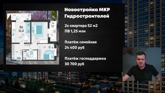 Цены от застройщиков - новостройки Краснодара. Планировки и цены на 2 комнатные квартиры в ипотеку.