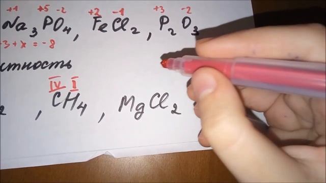 Химия. Самостоятельная работа на тему: степень окисления, валентность, оксиды смотреть онлайн