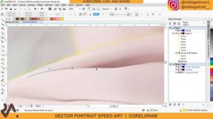 Vector Portrait Speed Art | CORELDRAW X7