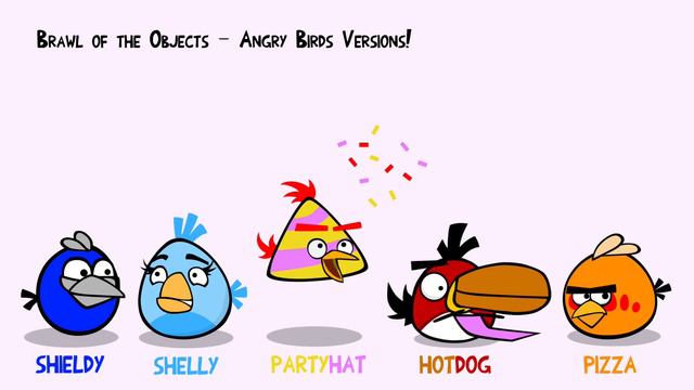 Brawl of the Objects Fanart: Angry Birds! (For @Anko6theAnimator) смотреть онлайн