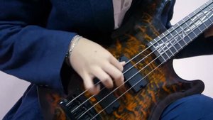 И.С.Бах - Шутка (Scherzo) - На бас-гитаре. Кирилл Казаченко. J.S. Bach Scherzo Bass Guitar Cover