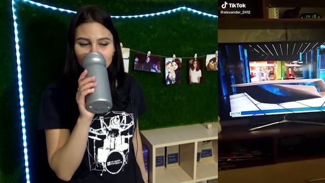 Попробуй не засмеяться с водой во рту челлендж c Jane Fox. Новые смешные анимации в Among US? Ч.20