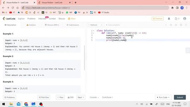 213. House Robber II - LeetCode - Python - Tamil