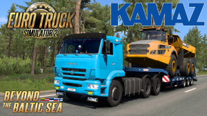 Euro Truck Simulator 2: На КамАЗ-65116 по Финляндии.