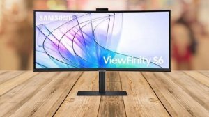 SAMSUNG S65VC  34" ViewFinity Curved Monitor ✅ Review