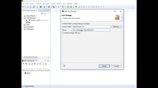 How to Create a project, package, and classes in Sprint Tools Suite смотреть онлайн