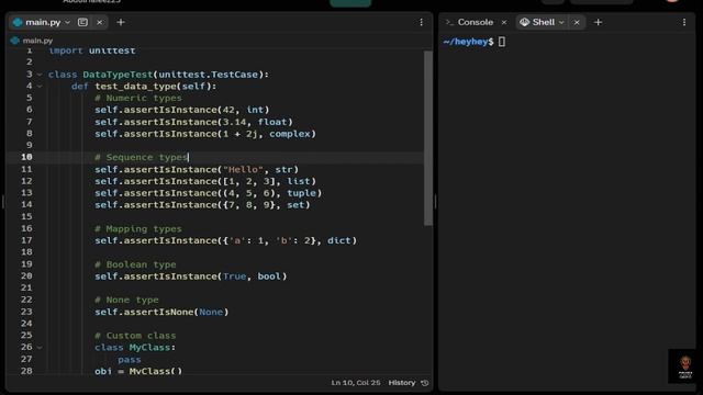 Python Unit Testing Tutorial: Checking All Data Types with unittest | Hindi | Urdu