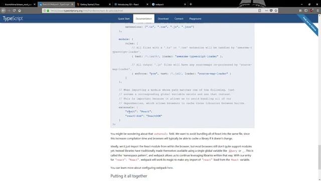 React + Typescript смотреть онлайн