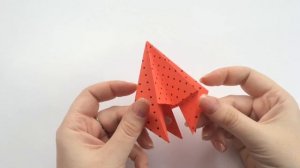 Как легко сделать Зонтик из бумаги. Оригами. How to make a paper umbrella. Origami.