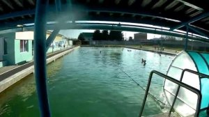 В термальном бассейне, с.Казьминское.