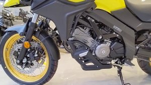 New 2021 Champion Yellow V-STROM 650 XT