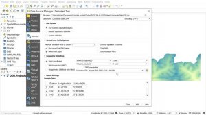Import coordinates to QGIS from EXCEL file (CSV)