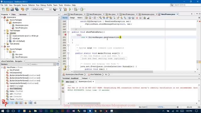 Java And MySQL - How To Insert Update Delete And Display Data In jTable?[Part-2] [With Source Code]