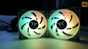 THERMALTAKE CT120 ARGB обзор. Тихие и производительные вентиляторы с подсветкой.