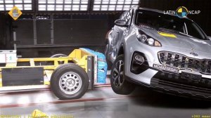 Kia Sportage с треском провалила краш тесты с результатом ноль звёзд!