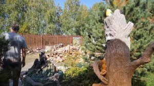 Обзор сада в деревенском стиле. Ландшафтный дизайн участка на 12 сотках.